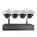 ICsee 3MP 4CH Indoor Wireless Dome Security Camera System